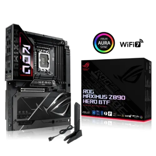 ASUS ROG MAXIMUS Z890 HERO BTF LGA1851 DDR5 ATX Motherboard